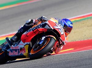 Video Alex Marquez Crash Saat Lagi Buru Podium