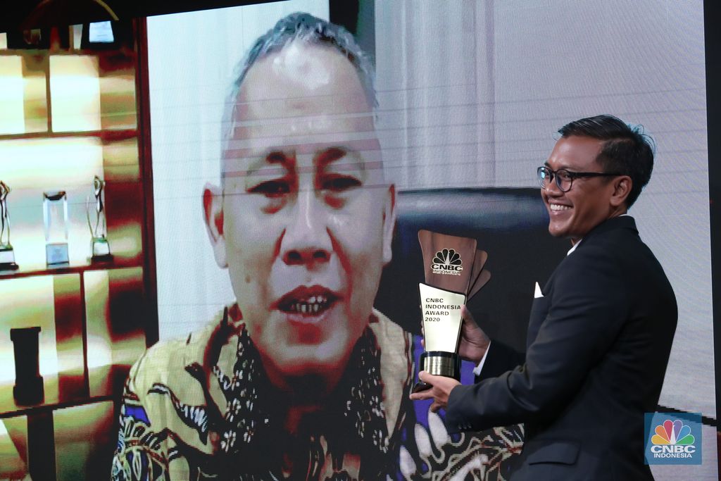 Direktur Kepatuhan dan Manajemen Risiko Bank Jateng, Ony Suharsono (CNBC Indonesia/ Tri Susilo)