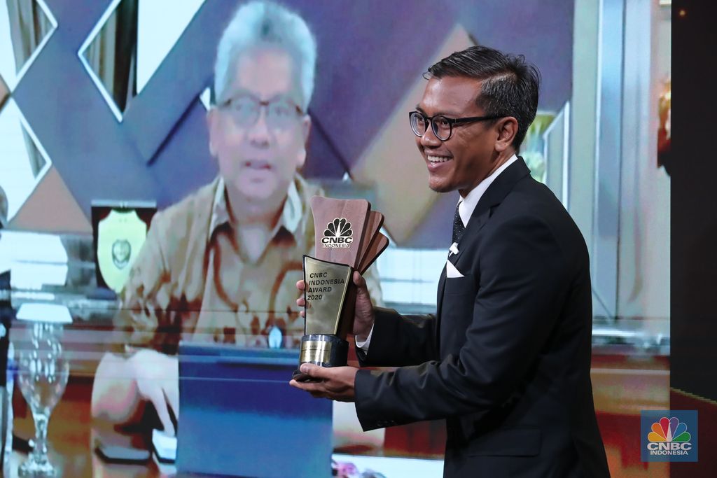 Direktur Utama bank bjb, Yuddy Renaldi (CNBC Indonesia/ Tri Susilo)