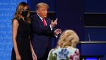 Pelukan Hangat Istri Joe Biden Usai Debat Capres AS 2020