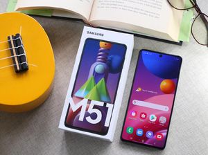 Review Samsung Galaxy M51, Susah Ngabisin Baterainya