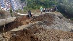 Jalan Akses Dua Desa di Banjarnegara Putus Gegara Tanah Gerak