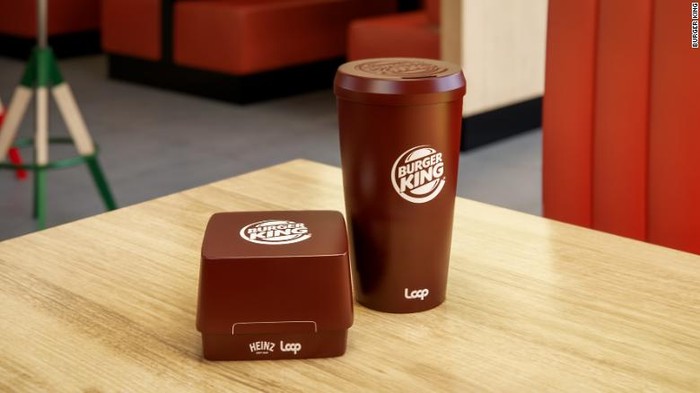 Restoran cepat saji asal amerika burger king. dikhy sasra/ilustrasi/detikfoto