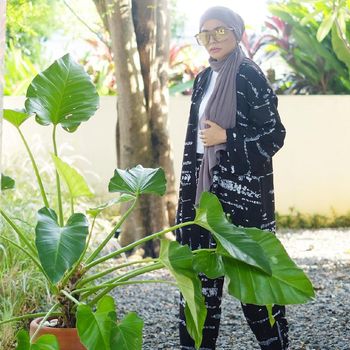 Meisya Siregar yang hobi koleksi tanaman hias