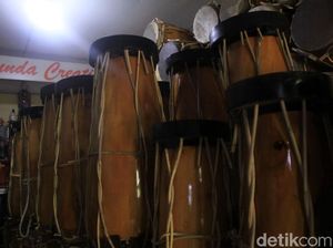 Melihat Produksi Gendang yang Bertahan di Tengah Pandemi