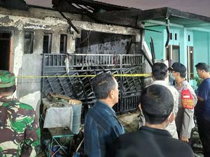 Detik-detik Kebakaran Rumah Tewaskan Sekeluarga di Tangerang