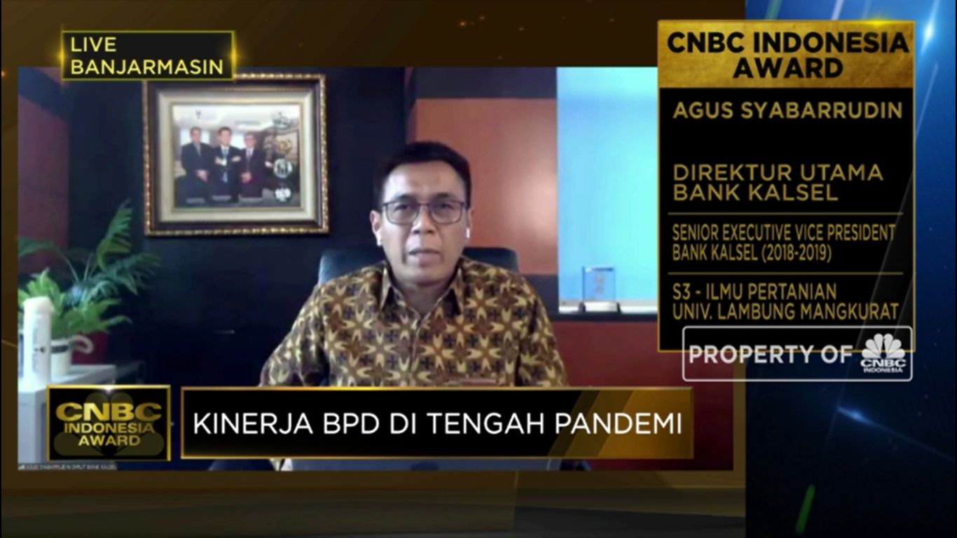 Strategi Bank Kalsel Sebagai Agen Pertumbuhan Ekonomi Daerah(CNBC Indonesia TV)