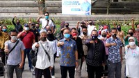 Acara ini dihadiri tokoh tokoh masyarakat di Kota Bogor dengan tetap patuh pada Protokol Kesehatan yakni Memakai Masker, Menjaga Jarak dan Mencuci Tangan. Foto: Istimewa/Dok. PAN.