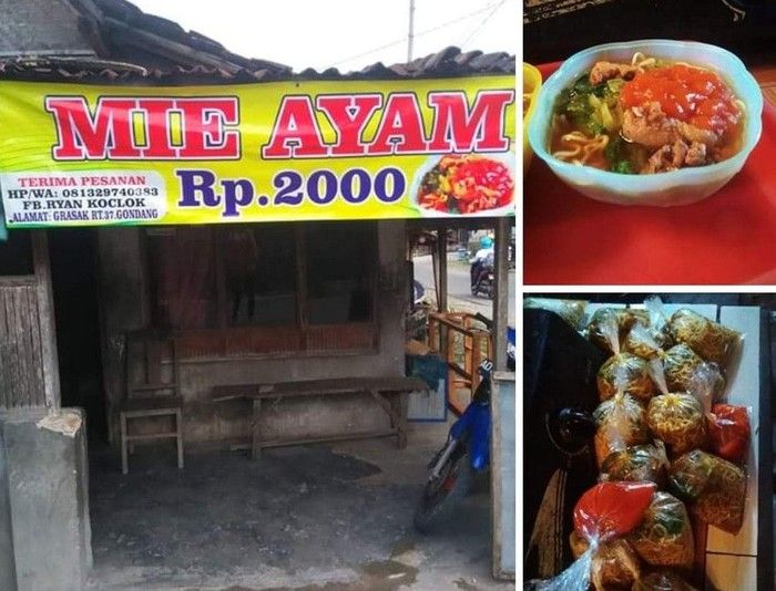 Viral! 5 Mie Ayam Murah Ini Dijual Mulai dari Rp 2 Ribu Saja