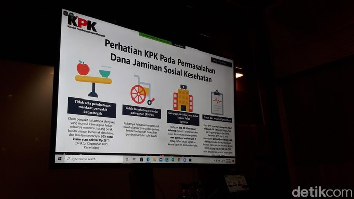 webinar nasional yang digelar BPJS Kesehatan dengan kpk