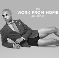 Koleksi ini terdiri dari jas dan kemeja formal lengkap dengan dasinya. Tapi alih-alih celana panjang, celana pendek yang dijadikan bawahan.  Foto: Dok. Henri Vezina