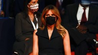 Sebelumnya, Melania Trump sempat terpapar virus Corona dan dinyatakan telah negatif. AP Photo/Patrick Semansky.
