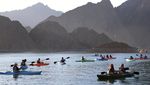 Aksi Para Wanita Daki Gunung-Kayuh Kayak di Pekan Olahraga Dubai