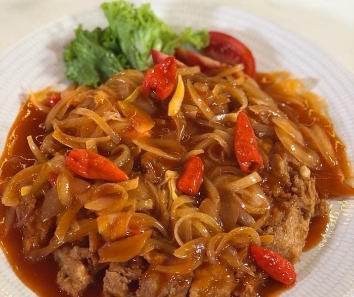 Bistik Udang Saus Pedas Bawang Bombay Bistik Udang Saus Pedas Bawang Bombay