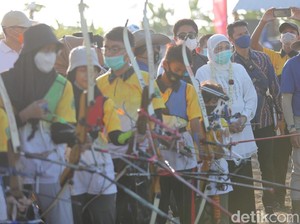 Khofifah Apresiasi Desa Dekat Semburan Lumpur yang Miliki Wisata Edukasi