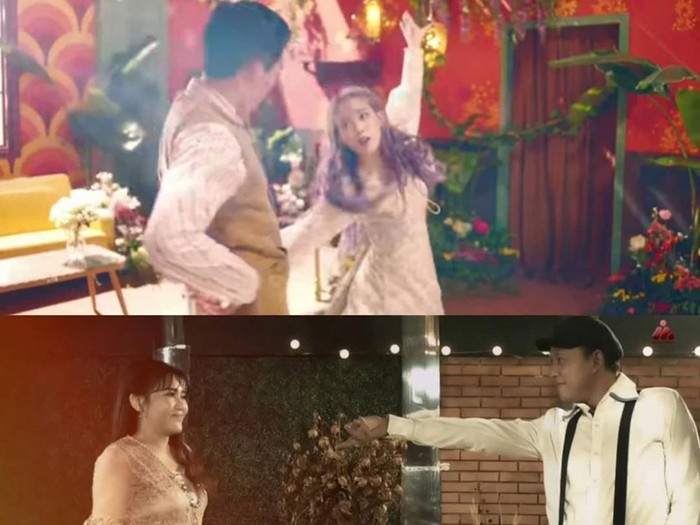 Potongan Video Klip Via Vallen Kasih Dengarkanlah Aku yang Plagiat Konsep IU
