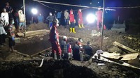 Ketua PMI Gunungkidul Iswandoyo mengatakan kelima korban itu dimakamkan di TPU Padukuhan Gunungbang, Kalurahan Bejiharjo, Kapanewon Karangmojo, Gunungkidul, Jumat (23/10). Istimewa/Dok. PMI Kabupaten Gunungkidul