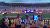 Perseroan sangat berterima kasih kepada pemerintah pusat dan pemerintah daerah Papua yang telah memberikan kepercayaan kepada kami untuk berkontribusi dalam membangun salah satu stadion termegah di Indonesia ini, kata Agus. Istimewa/Dok. PTPP.