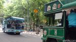 Foto: Liburan Naik Bandros Keliling Bandung!
