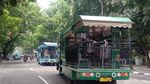 Foto: Liburan Naik Bandros Keliling Bandung!
