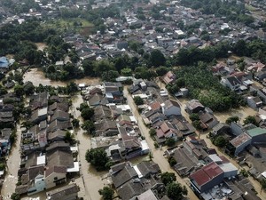 Banjir di Bekasi, Kawasan Villa Jatirasa Terdampak Paling Parah