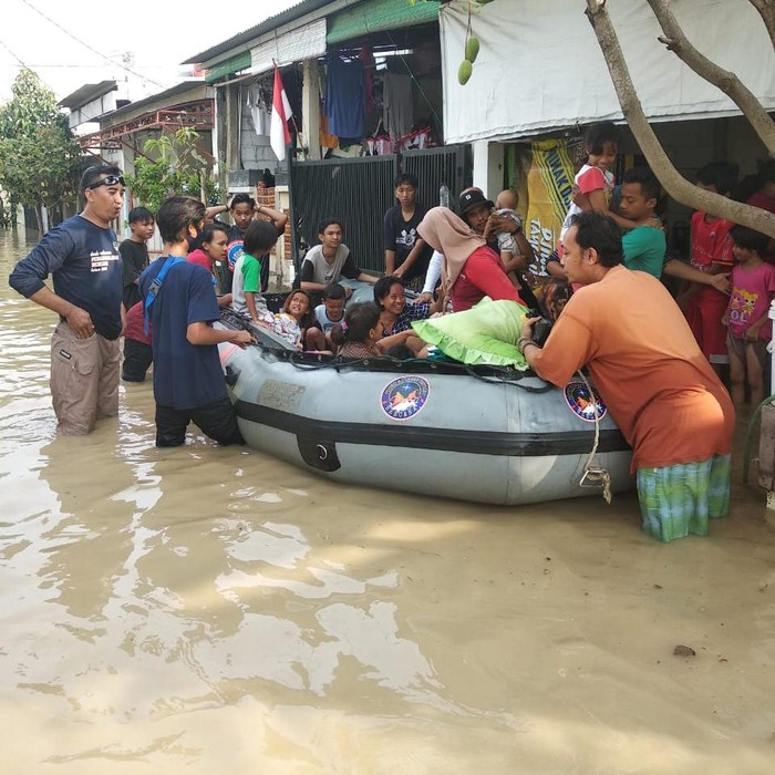 Banjir di Kabupaten Bekasi (Dok. Istimewa)