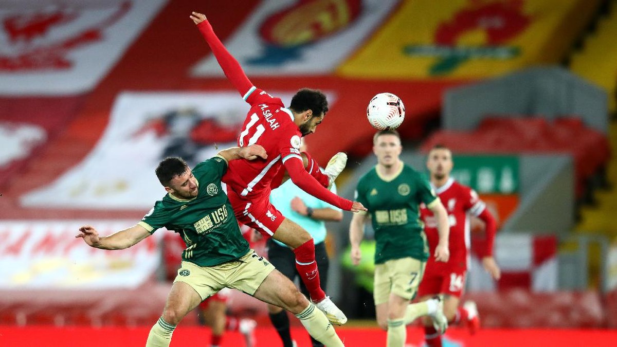 Link live streaming Sheffield vs Liverpool. (Foto: Getty Images/Michael Steele)