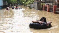 Banjir kiriman tersebut berlangsung cepat.