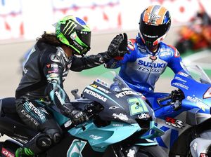 Morbidelli Kencang Betul, Rins Tak Sanggup Mengejarnya