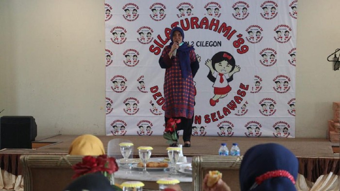 Cawalkot Cilegon Ratu Ati Marliati saat kampanye tatap muka. (Foto: dok. Istimewa)