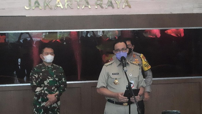 Gubernur DKI Jakarta Anies Baswedan di Polda Metro Jaya