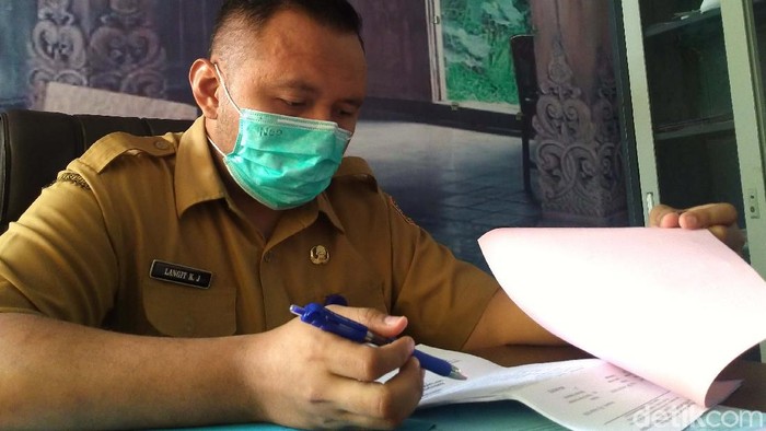 Kabid Pencegahan dan Pengendalian Penyakit (P2P) Dinkes Kabupaten Mojokerto dr Langit Kresna Janitra