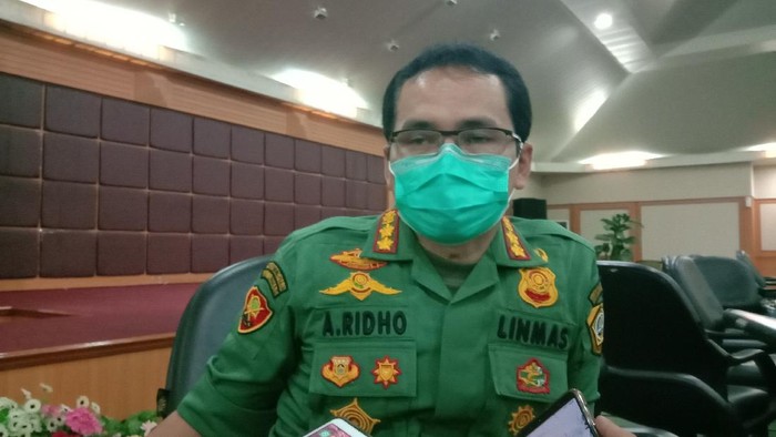 Kasatpol PP Kabupaten Bogor Agus Ridallah.