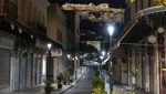 Begini Lengangnya Yunani saat Jam Malam