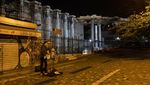 Begini Lengangnya Yunani saat Jam Malam
