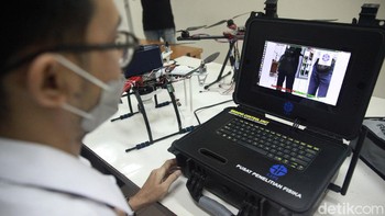 Pengenalan drone tersebut dilakukan di Puspitek Serpong, Banten, Senin (26/10/2020).