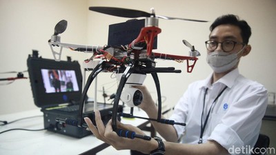 LIPI Siapkan Drone Pendeteksi Kerumunan saat Pilkada