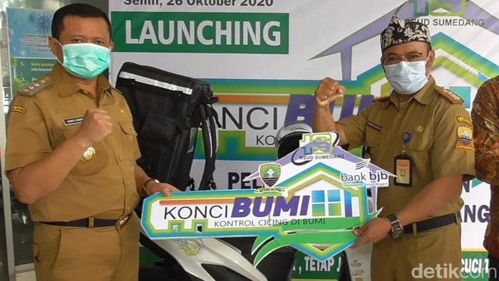Peluncuran aplikasi konci bumi milik RSUD Sumedang