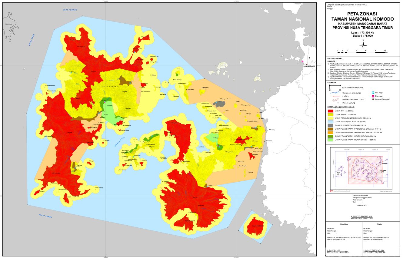 Komodo Vs Truk, Ini Zona Pembangunan di Taman Nasional Komodo