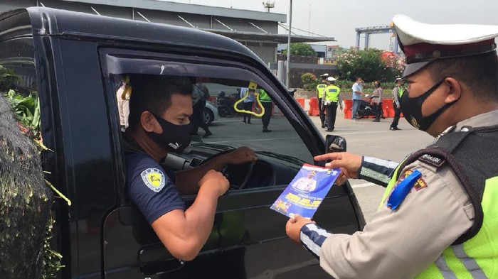 Polres Pelabuhan Tanjung Priok Lakukan Giat Operasi Zebra Jaya 2020