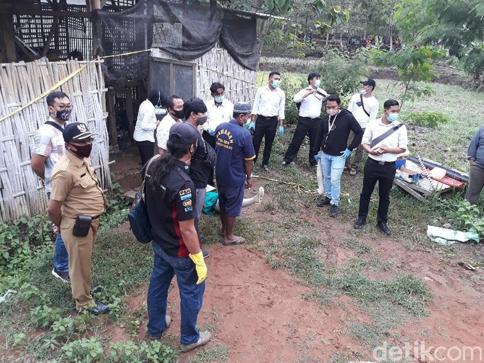 Prarekonstruksi pembunuhan Yulia di Sukoharjo, Senin (26/10/2020).