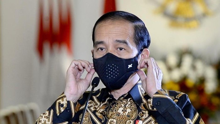 Presiden Jokowi pidato dalam peringatan HUT IDI
