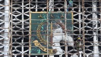Kejaksaan Agung melakukan perbaikan gedung utama yang mengalami kebakaran pada 22 Agustus 2020.