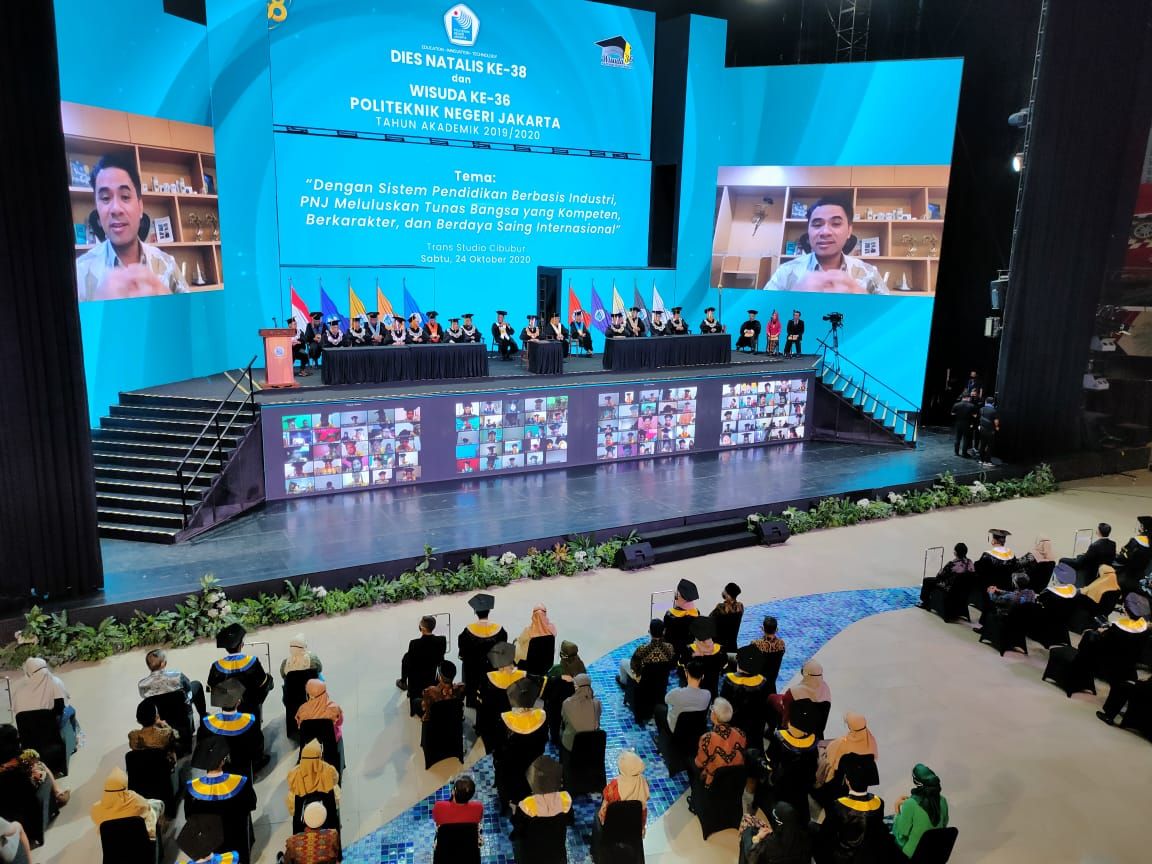 Wisuda Politeknik Negeri Jakarta. Ist