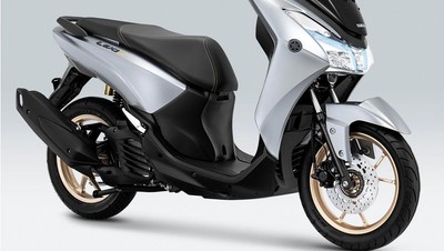 Makin Elegan, Ini Penampakan Yamaha Lexi Berbaju Putih