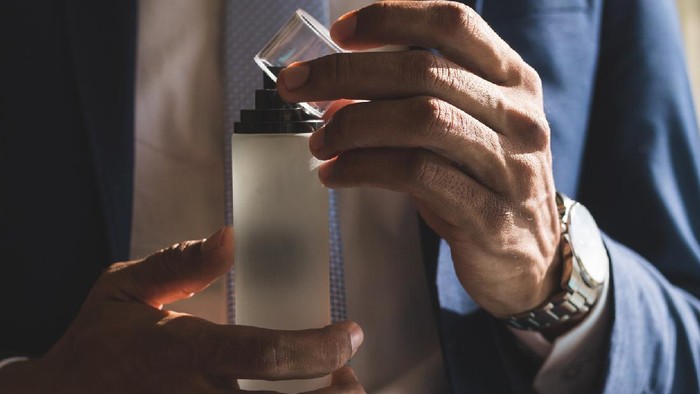 Perfume, Males, Spray, Bottle, Hand