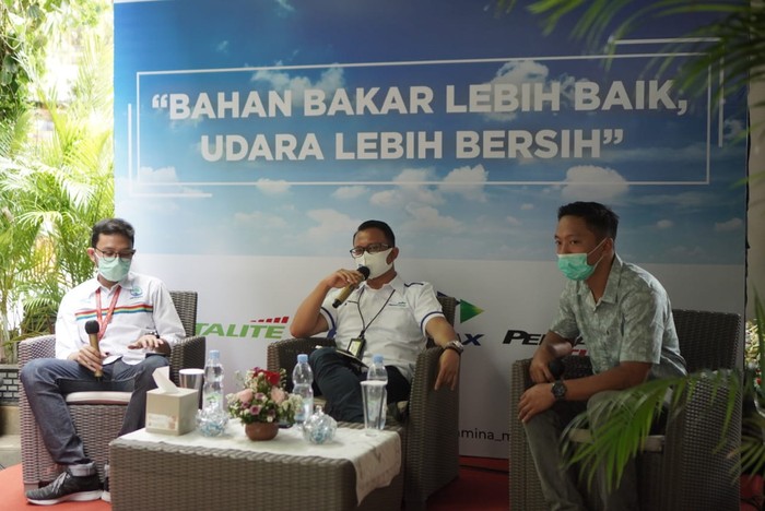 Acara temu media yang digelar oleh Pertamina Marketing Operation Region (MOR) IV wilayah Jawa Tengah dan Daerah Istimewa Yogyakarta (DIY) di Rosti Café, Semarang,