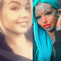 Itu terjadi empat kali untuk satu mata, itu cukup brutal. Sayangnya, pentatoku melakukannya terlalu dalam. Jika prosedur bola matamu dilakukan dengan benar, kamu tidak seharusnya menjadi buta sama sekali. Aku buta selama tiga minggu. Itu cukup brutal, lanjut Amber. Foto: Instagram @ambs_luke09