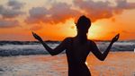 Cantiknya Anya Geraldine Liburan di Bali