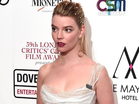 Anya Taylor-Joy PARIS, FRANCE - MARCH 03: Anya Taylor-Joy attends the Miu Miu show as part of the Paris Fashion Week Womenswear Fall/Winter 2020/2021 on March 03, 2020 in Paris, France. (Photo by Pascal Le Segretain/Getty Images)